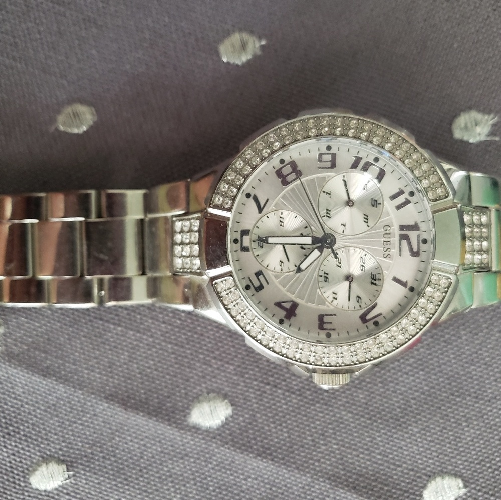 Watch guess. Stone accents